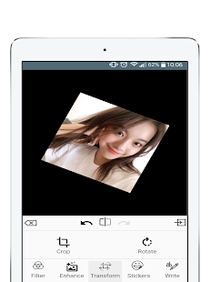 Photo editor - Take and edit pictures in seconds Screenshot