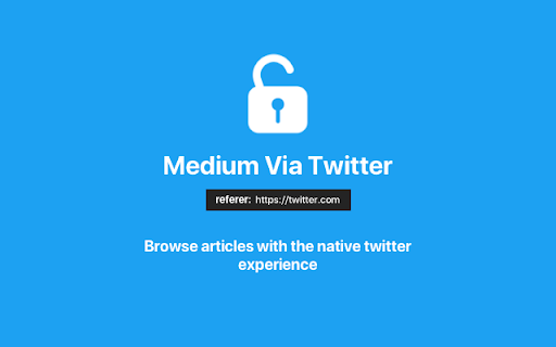 Medium Via Twitter