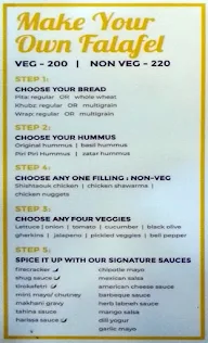 Falafel's menu 4