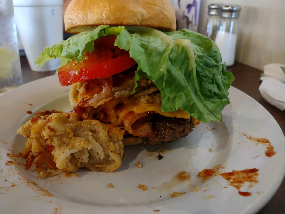 Gluten free ranch burger