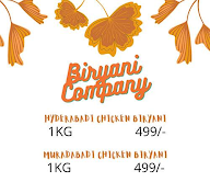 Biryani Company menu 1