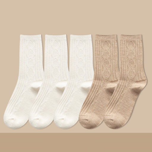 Title 4, Thickened Cashmere Long Socks For Women, Warm P...