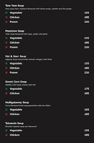 POTS & PANS menu 6