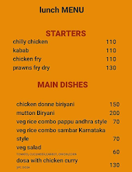 Taste Of Banglore menu 1