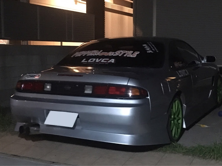 DreamBoyさんが投稿したシルビアs14・シルビア・#SILVIA・S14・ステッカー貼りに関するカスタム事例の投稿画像1枚目