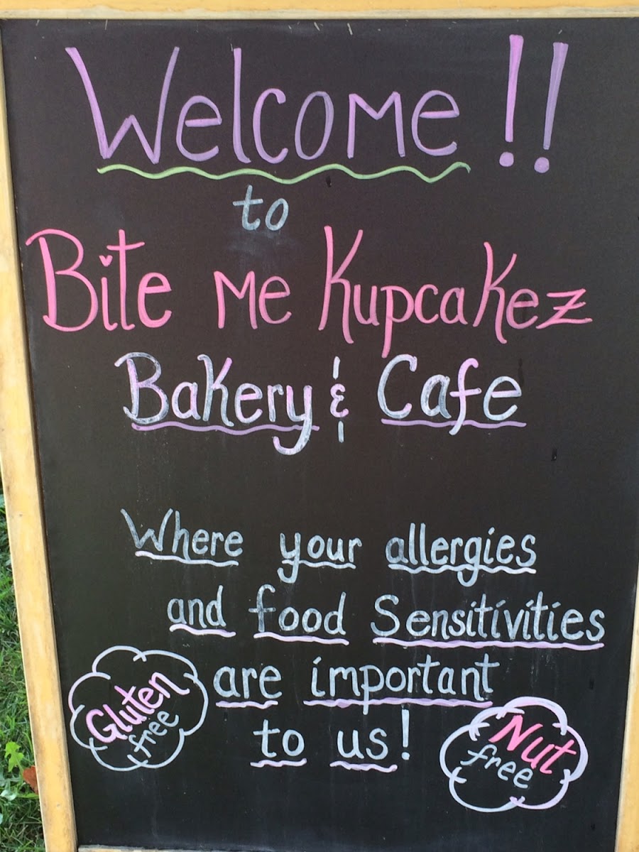 Gluten-Free at Bite Me Kupcakez