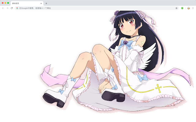 Ruri Goko New Tab Page HD Pop Anime Theme