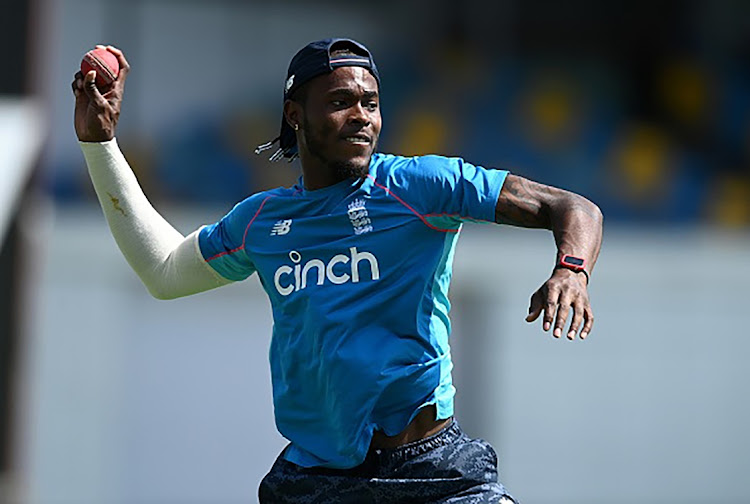 England fast bowler Jofra Archer. Picture: GARETH COPLEY/ GETTY IMAGES