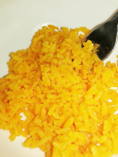 Cuban styled yellow rice - Arroz Amarillo