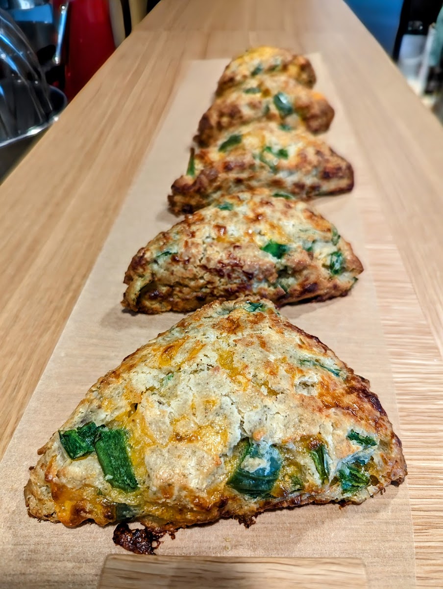 Cheddar Jalapeño Scone