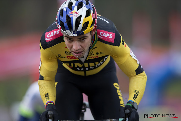 Wout van Aert moest vandaag tevreden zijn met de tweede plaats: "Een halve minuut op Mathieu overbruggen is bijna onmogelijk"