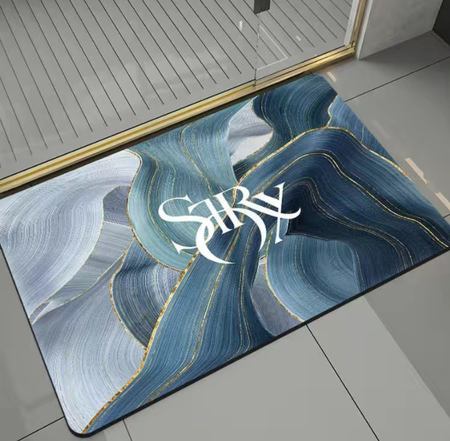 Title 4, Tapis de bain absorbant doux en terre de diatom...