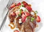 Pork Tenderloin Medallions with Strawberry Sauce Recipe was pinched from <a href="http://www.tasteofhome.com/recipes/pork-tenderloin-medallions-with-strawberry-sauce" target="_blank">www.tasteofhome.com.</a>