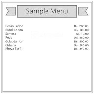 Kaushik Sweets & Caterers menu 1