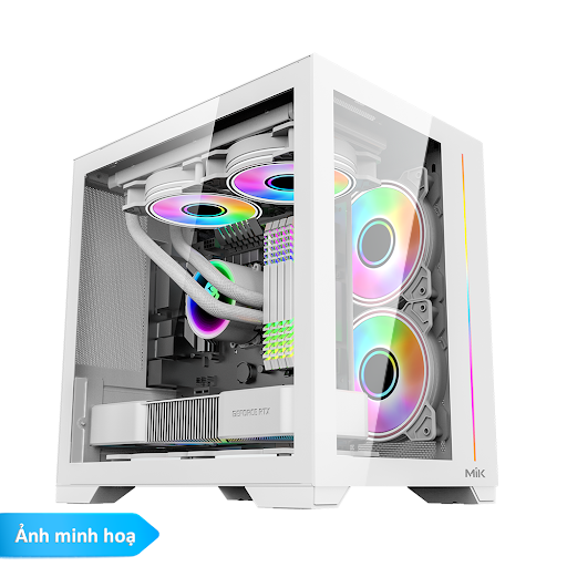 Thùng máy tính/ Case MIK LV12 MINI ELITE - WHITE