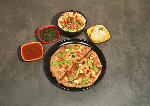 Palak Corn Paratha