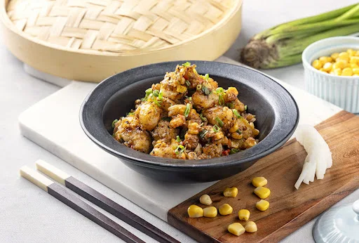 Crispy Corn With Water Chestnut