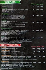 Planet Pizza menu 1