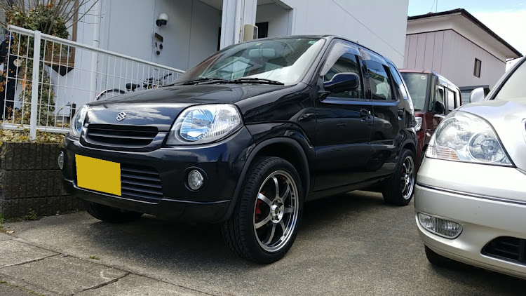Keiの車高調取付・TEIN・流用カスタム・ホリデースタイルに関するカスタム事例の投稿画像2枚目