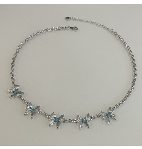 Title 7, Special-interest Design Blue Diamond Butterfly ...