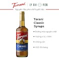 Siro Pha Chế Vị Caramen Cổ Điển Torani Caramel Syrup 750Ml Mỹ - Nguyên Liệu Pha Chế Cà Phê Và Trà Sữa