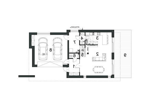 Elegancki D24 - Rzut parteru