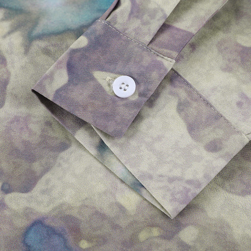Title 8, Mens Tie Dye Butterfly Print Long Sleeve Shirt...