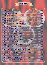 Grilled N Fried menu 1