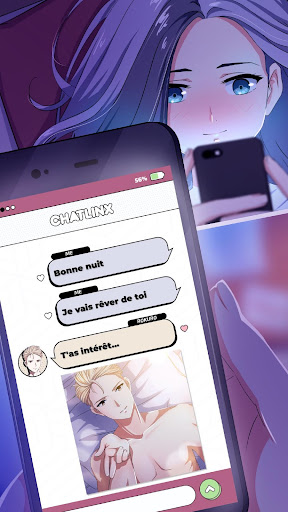 Histoire d'amour en textos: ChatLinx APK MOD screenshots 5