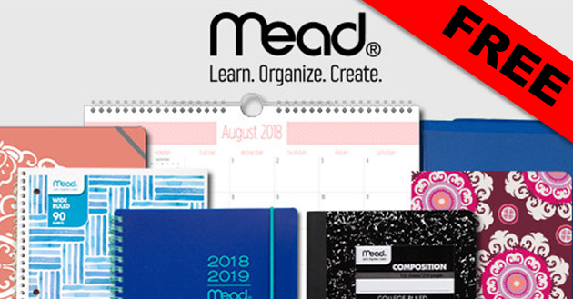 3. Teachers get free school supplies with Mead4Teachers.