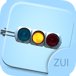 ZUI Locker Theme - Blue Apk