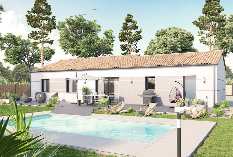  Vente Terrain + Maison - Terrain : 360m² - Maison : 107m² à L'Aiguillon-sur-Vie (85220) 