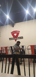 Abhishek Singh at Pizza Tower, Shyam Vihar,  photos