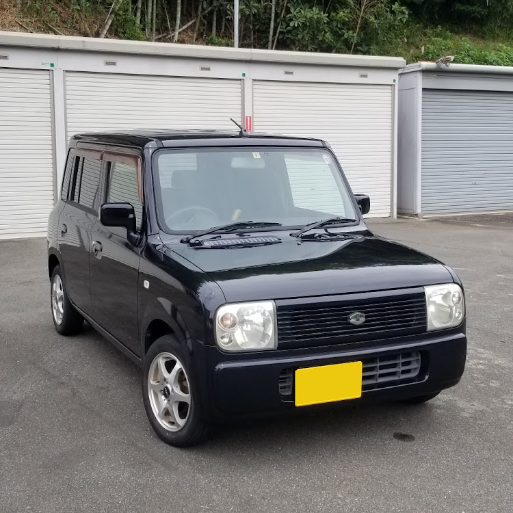 アルトラパンのシャコタン風・車高調に交換・車高の低さは知能の低さ・ラパン HE21Sに関するカスタム事例の投稿画像4枚目