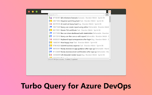 Turbo Query for Azure DevOps