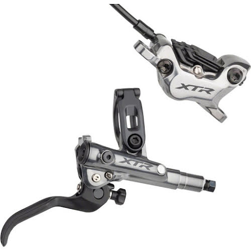 Shimano XTR BL- M9120/BR-M9120 Disc Brake and Lever - Front, Hydraulic, Post Mount, Finned Metal Pads