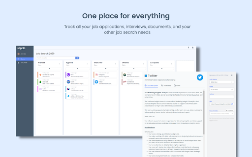 Stipplo Job Application Tracker
