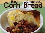 Easy Crockpot Cornbread Recipe - was pinched from <a href="http://wannabite.com/easy-crockpot-cornbread-recipe/" target="_blank">wannabite.com.</a>