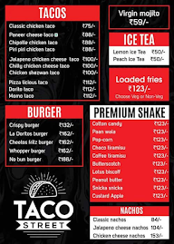 Taco Street menu 2