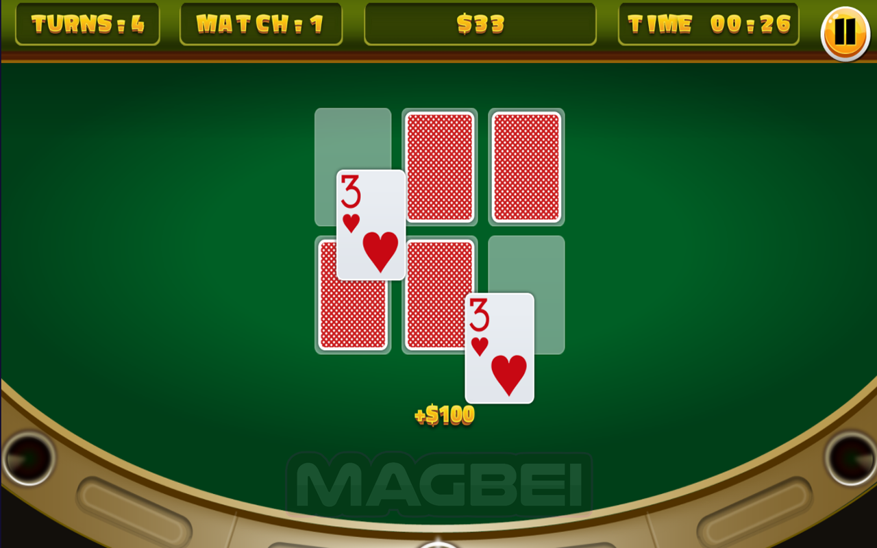 Casino Cards Memory Game - Runs Offline Preview image 5