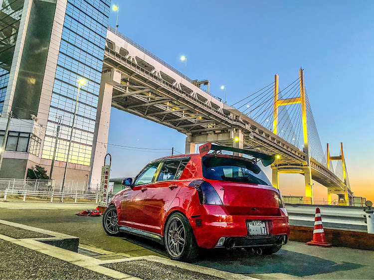 スイフトスポーツのS.H.I.L.I.S.・横浜スタイル・discover_ct・コロナが早く終息しますように・Yokohama bay bridgeに関するカスタム事例の投稿画像2枚目