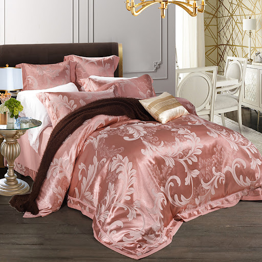 Title 1, 4-Piece European-Style Luxury Bedding Set for a...