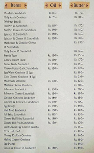 Nisarg Eggs & Paratha menu 1