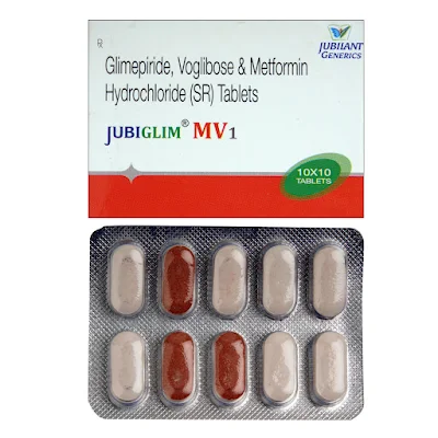 Jubiglim Mv 1mg Tablet 10's