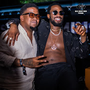 Rapper JR and Nigerian musician D'banj. 