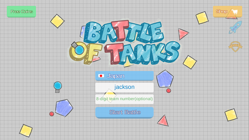 PiuPiu.io - Battle of Tanks 1.3.0.16 screenshots 1