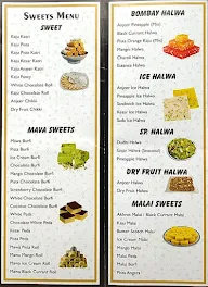 Sahara Sweets Cakes N More menu 3