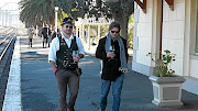 Wine Flies owners Francois van Binsbergen and Riaan Renke, who also guided the tour. 