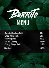 Taco Street menu 1