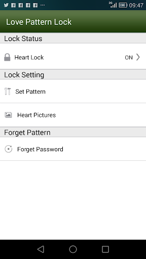 Love Pattern Lock Screen free